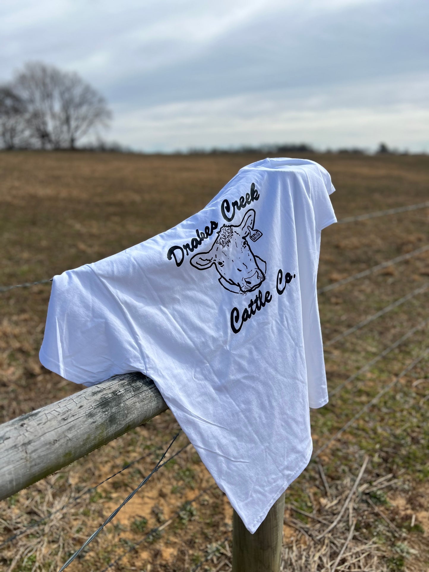 “Cattle Call” - Short Sleeve Pocket Tee