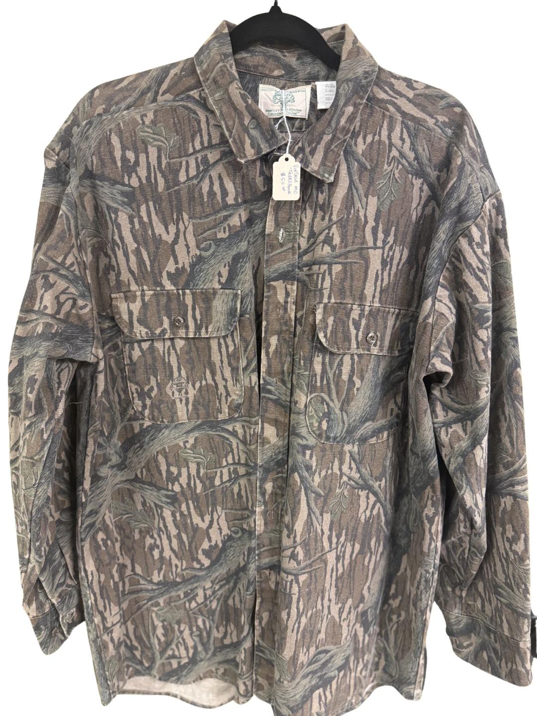 Treestand Button Down / Duck Material / XL