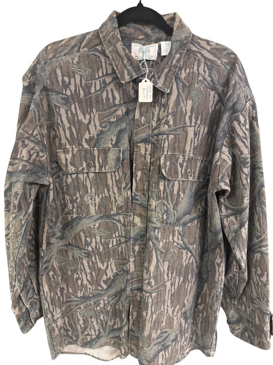 Treestand Button Down / Duck Material / XL